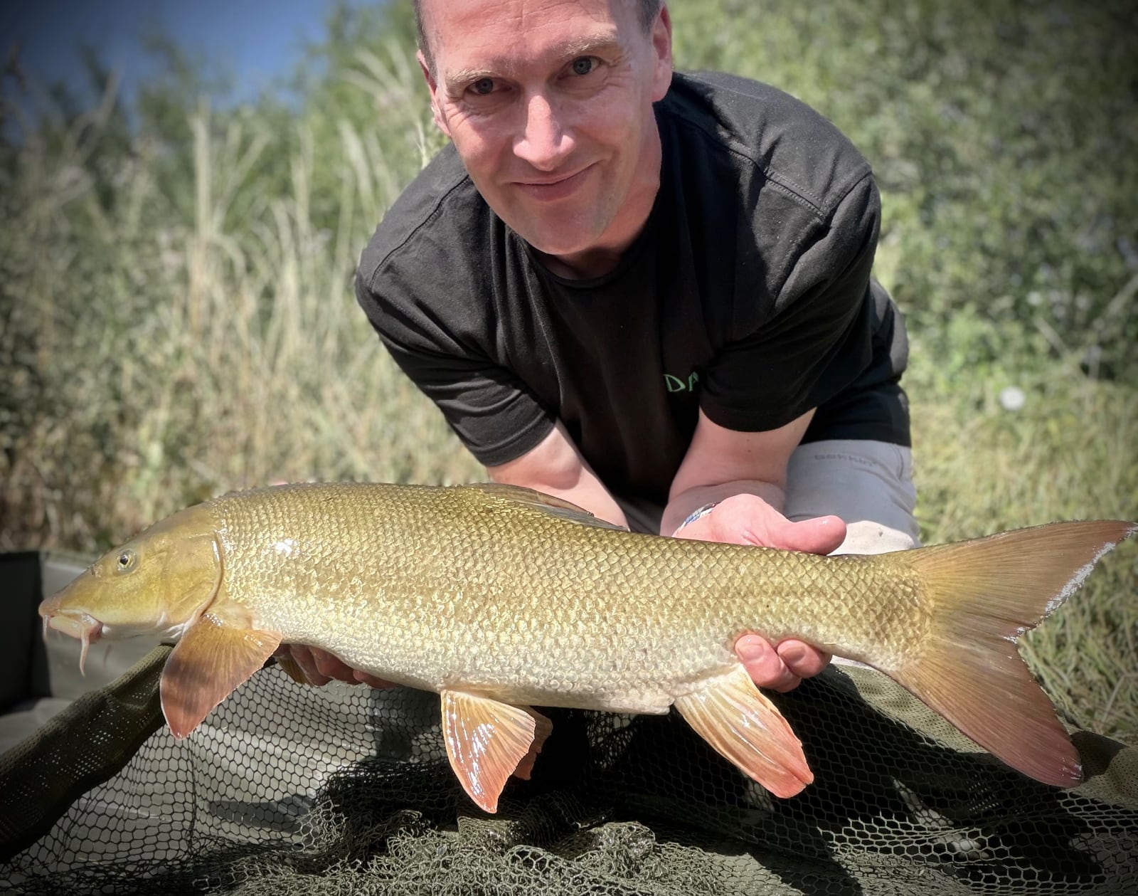 Barbel, River Nene Backwater, Nassington.